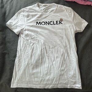 Moncler White Tee
